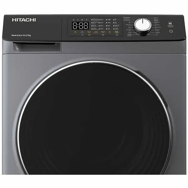 Máy Giặt Sấy Hitachi Inverter 10.5/7 Kg BD-D1054HVOS