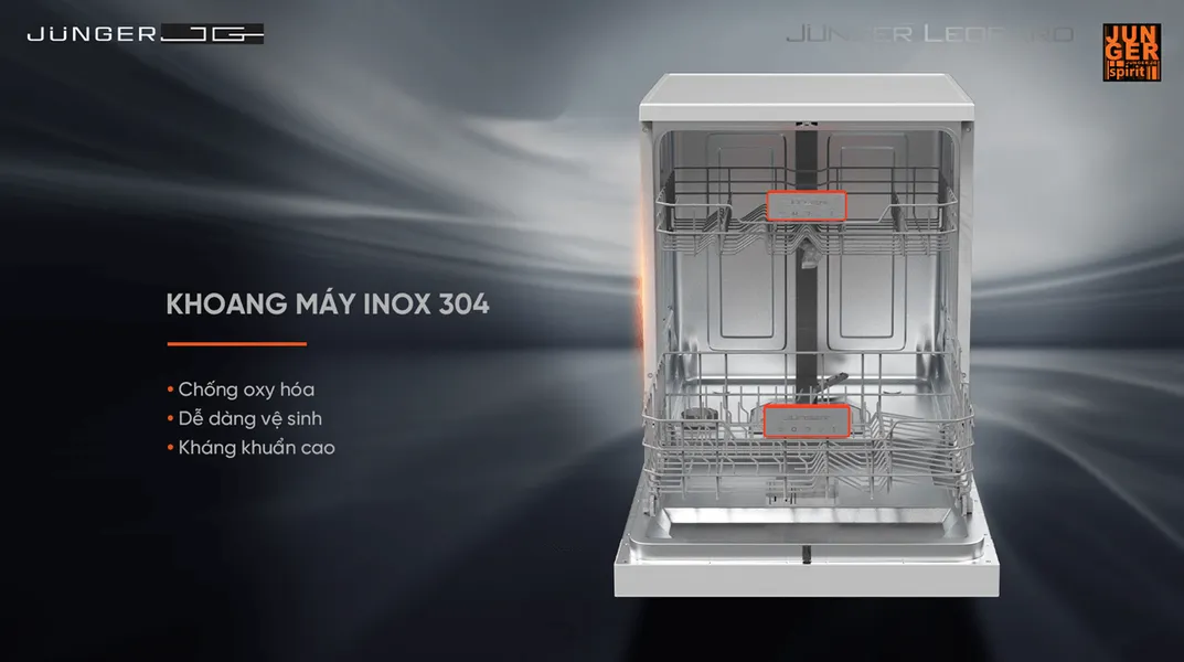 Máy Rửa Bát Junger DWJ-140 - Xuất Xứ Thái Lan