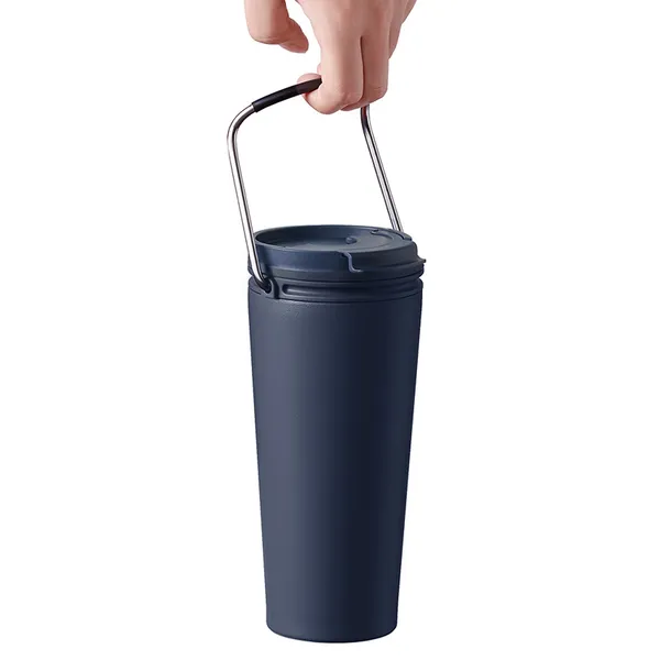 Bình Giữ Nhiệt LocknLock Bucket Tumbler LHC4269NVY - Xanh Navy