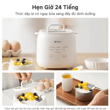 Máy Hấp Luộc Trứng Simplus DZEG006WH01 7