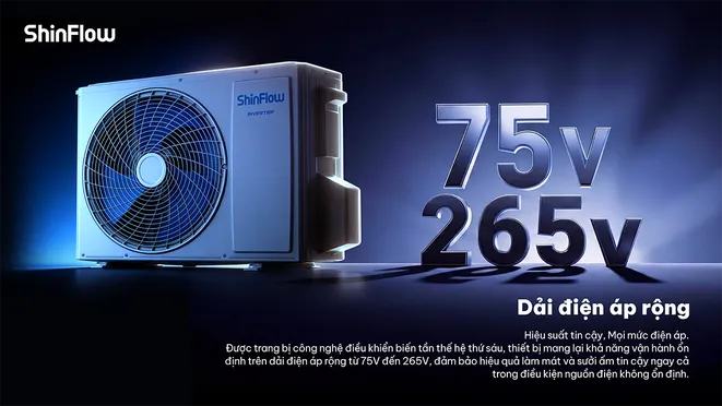 Máy Lạnh ShinFlow Inverter 1.5 Hp SW13IAA4DI-5VN 7