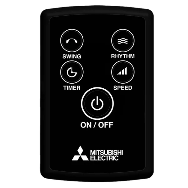 Quạt Đứng Mitsubishi LV16-RB CY-GY - Xám Đậm - Thái Lan