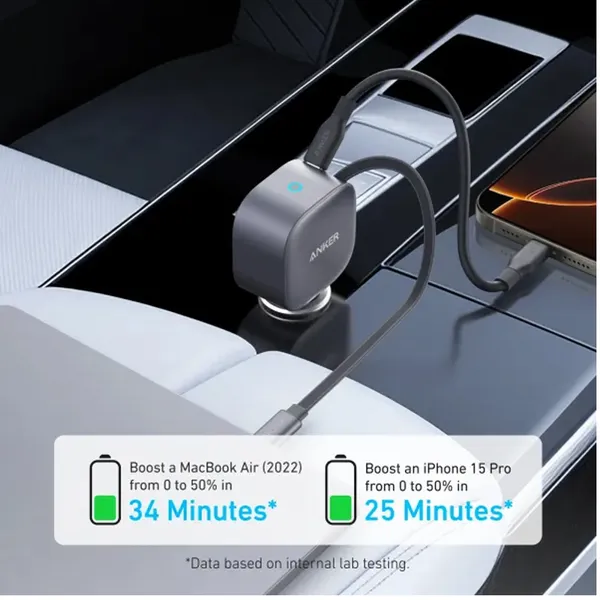 Tẩu Sạc Ô Tô Anker Nano 1C 75W USB-C B2B_A2738