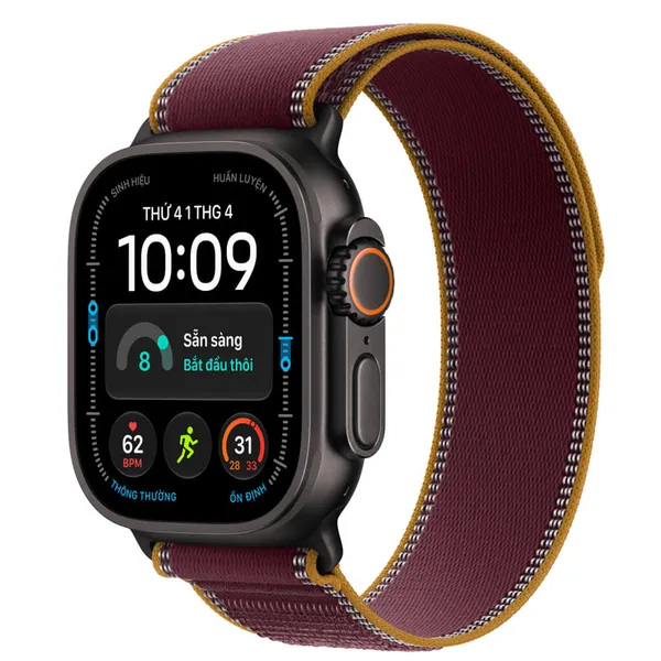 Apple Watch Ultra 4 GPS + Cellular 49mm Viền Titanium Dây Trail