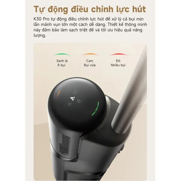 Máy Hút Bụi Lau Nhà Khô Và Ướt Mova K30 Pro
