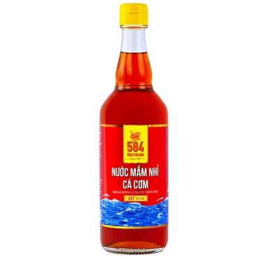 Nước Mắm 584 Nha Trang Chai Thủy Tinh 500ml, 40 Độ Đạm T0540 1