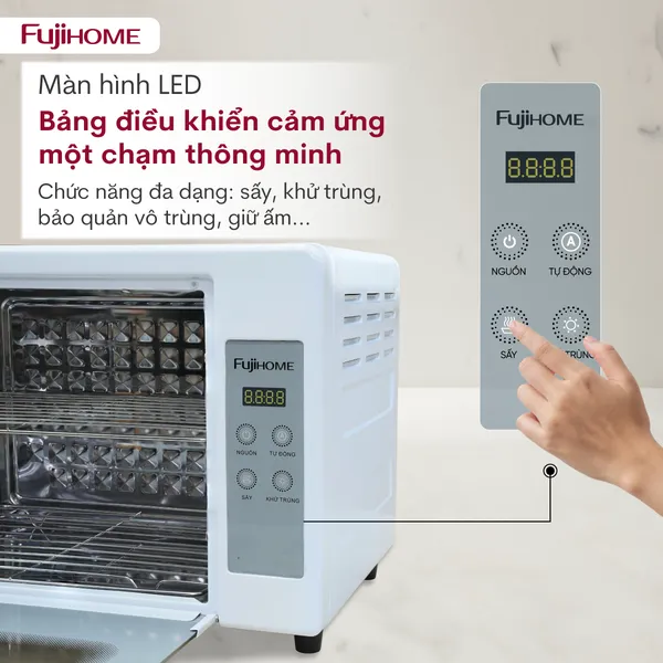 Tủ Sấy Tiệt Trùng Đa Năng Fujihome DD24