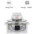 Lò nướng thủy tinh Sanaky VH-158T 15 lít