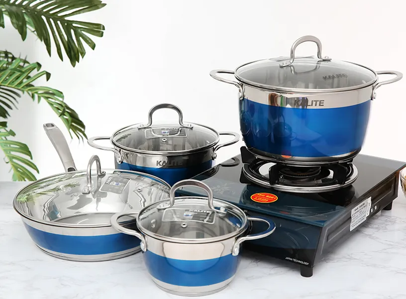 Bộ Nồi Inox 304 Cao Cấp Kalite KL-336