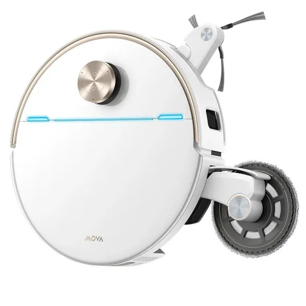 Robot Hút Bụi Lau Nhà Mova V70 Ultra Màu Trắng