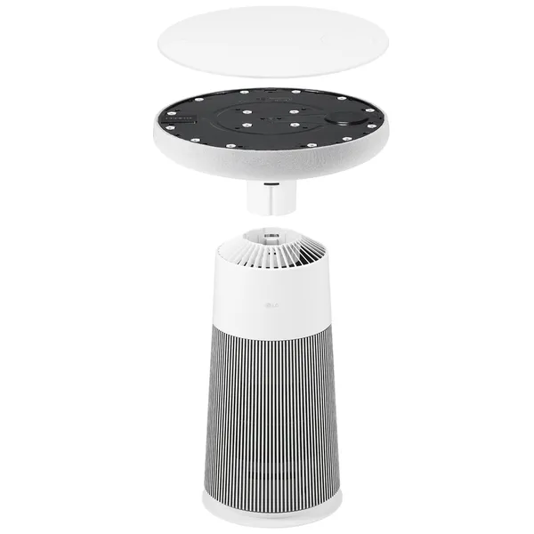 Máy Lọc Không Khí Kèm Loa LG PuriCare Aero Speaker AS20GSHU0.ABAE Màu Trắng