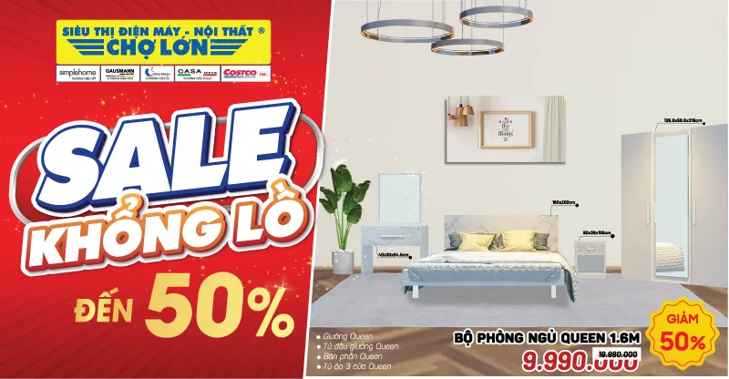Nội Thất Xịn Sale To Khổng Lồ - Lên Đến 50%