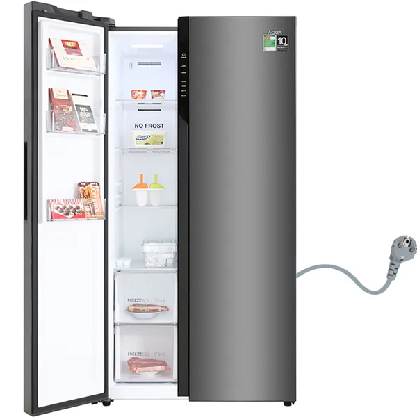Tủ Lạnh Aqua Inverter 541 Lít AQR-S541XA (SG)