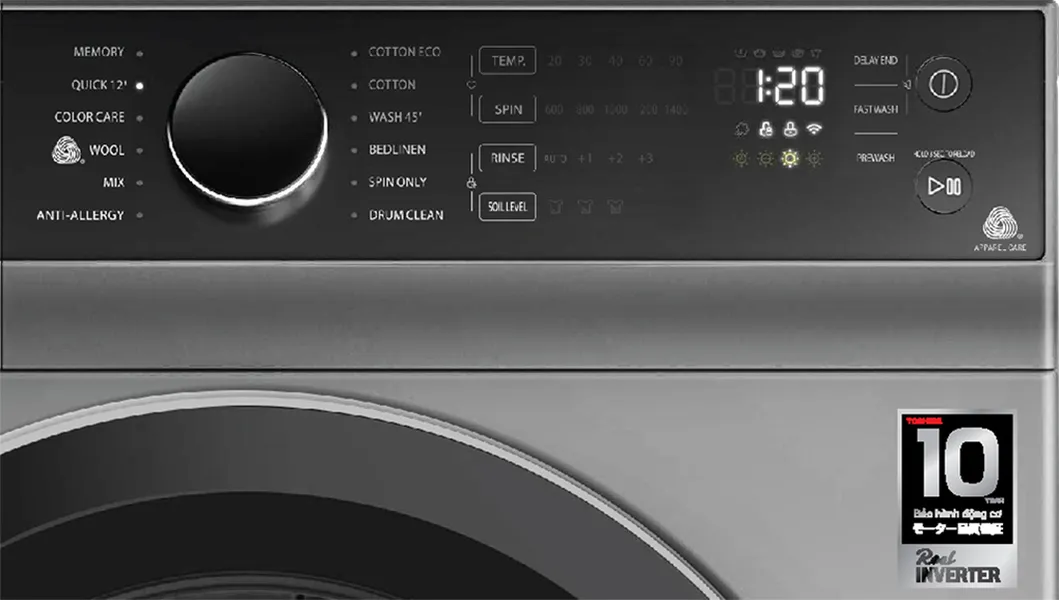Máy Giặt Toshiba Inverter 9.5 Kg TW-BK105M4V (SK)