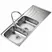 CHẬU RỬA INOX TEKA UNIVERSO 2B 1D (2C 1E) 0