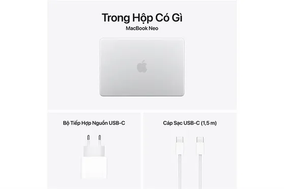 Laptop MacBook Neo 13 inch A18 Pro (8GB+512GB) 7