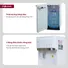 Cây Nước Nóng Lạnh Bình Âm Kèm Chức Năng Làm Đá Fujihome WD628C-IM