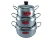 Bộ nồi 3 món King Cook HT06KC 16-20-24 cm