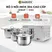 Bộ 3 Nồi Inox 304 Đáy Từ 5 Lớp Daelux DXSP-GS3 1