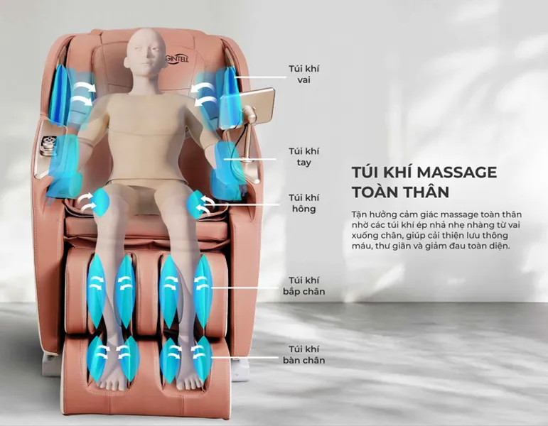 Ghế Massage Gintell B-Bravo GT9850BV