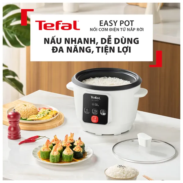 Nồi Cơm Nắp Rời Tefal RK1071Y0 1.8 Lít