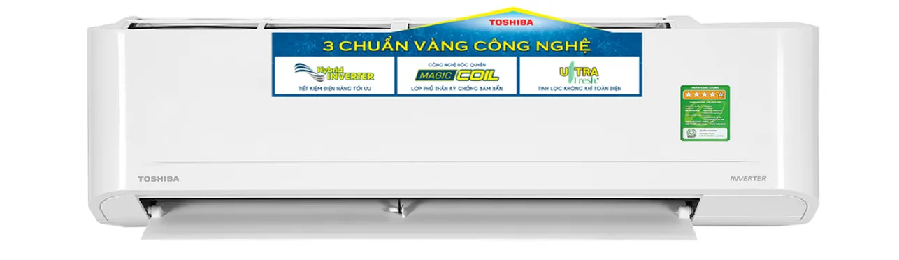 Máy lạnh Toshiba 1 HP Inverter RAS-H10C4KCVG-V 0