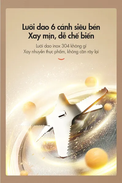 Máy Làm Sữa Hạt Đa Năng Bear PBJ-D10T1