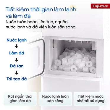 Máy Nóng Lạnh Tích Hợp Làm Đá Fujihome WD593C-IM 5