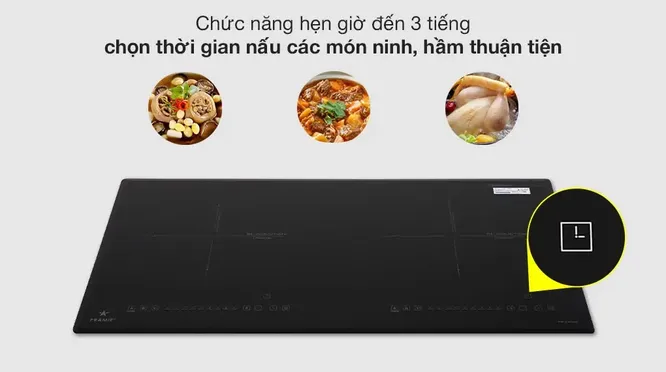 Bếp Điện Từ Đôi Âm Pramie PRMY-2208 - Malaysia 5
