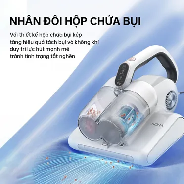 Máy Hút Bụi Đệm Giường Cầm Tay AQUA AQS-CMP105R(W)-VN 2
