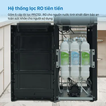 Máy Lọc Nước RO Tích Hợp Làm Nóng Lạnh Cao Cấp FujiE WPD5400C 3
