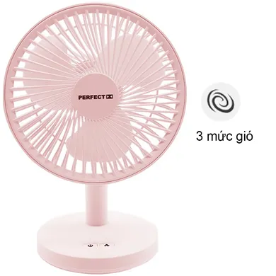 Quạt Để Bàn Có Sạc Tích Điện Perfect PF-QB2170
