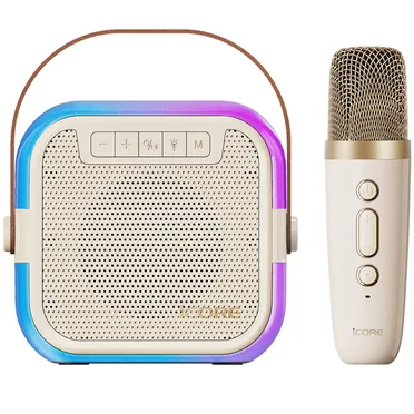 Bộ Loa Karaoke Mini Bluetooth iCore ISM59 Kèm 1 Micro