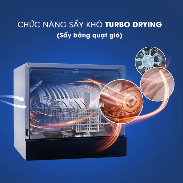 Máy Rửa Bát 6 Bộ Kalite KDW9141