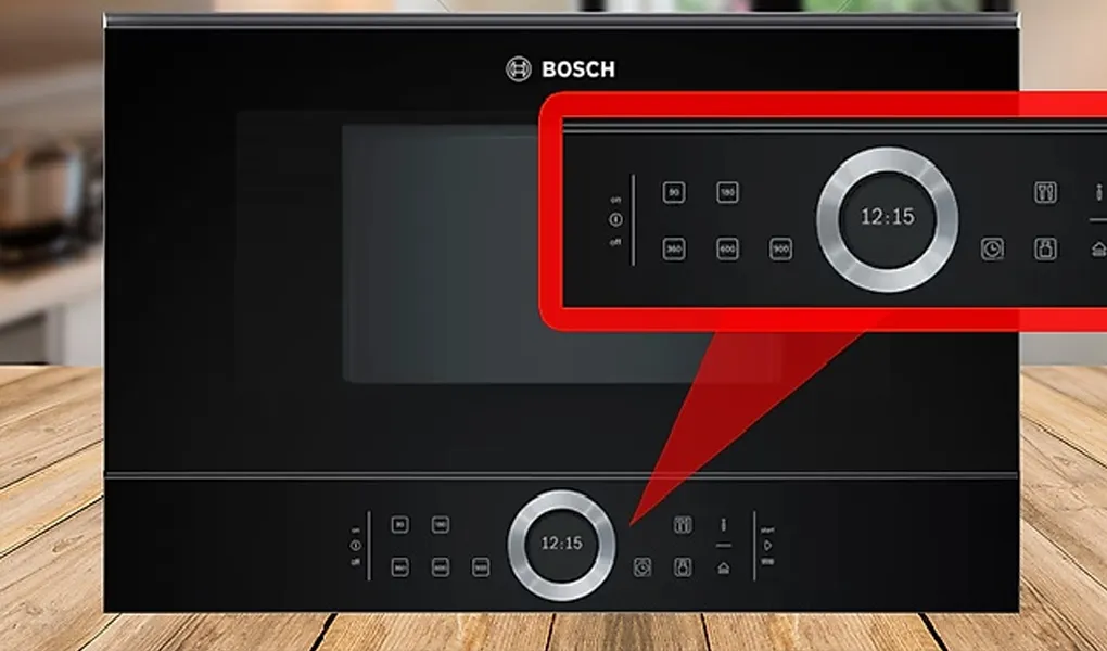 Lò Vi Sóng Bosch BFL634GB1B 21 Lít Series 8 - Anh Quốc