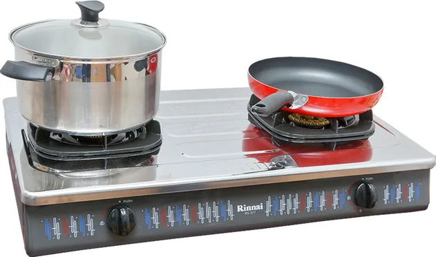 Bếp gas đôi Rinnai RV-377(S)N 1
