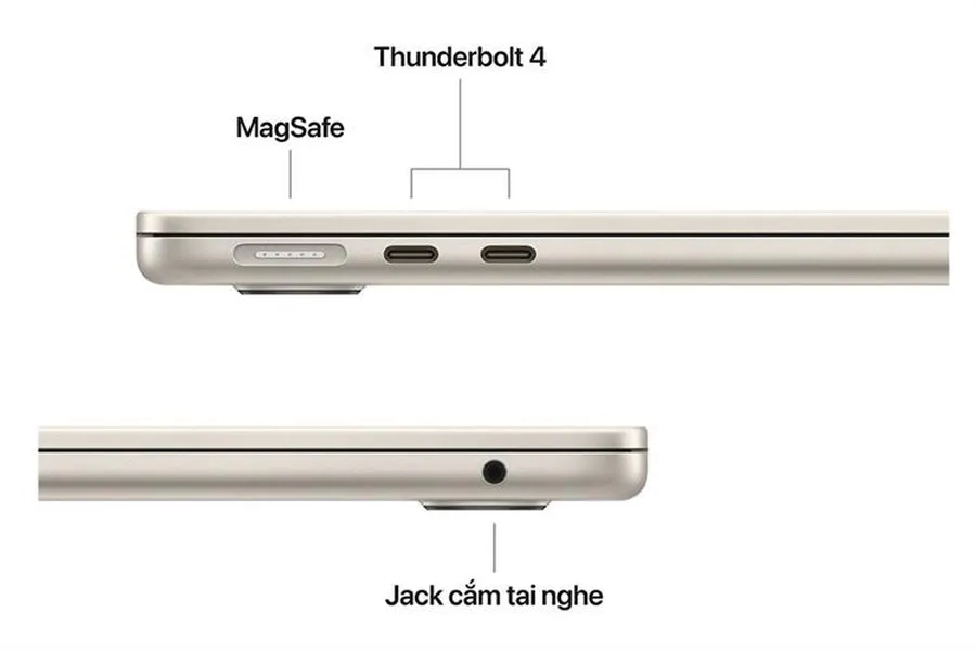 Laptop MacBook Air 13 inch M5 (16GB+512GB) Vàng