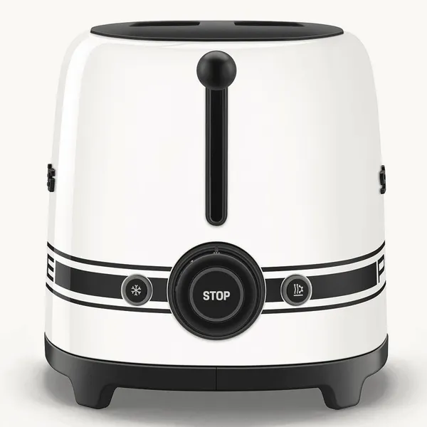 Máy Nướng Bánh Mì Smeg TSF01PCWEU Màu Trắng Porsche