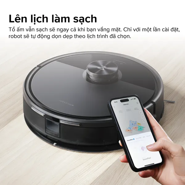Robot Hút Bụi Lau Nhà Roborock Q7TF