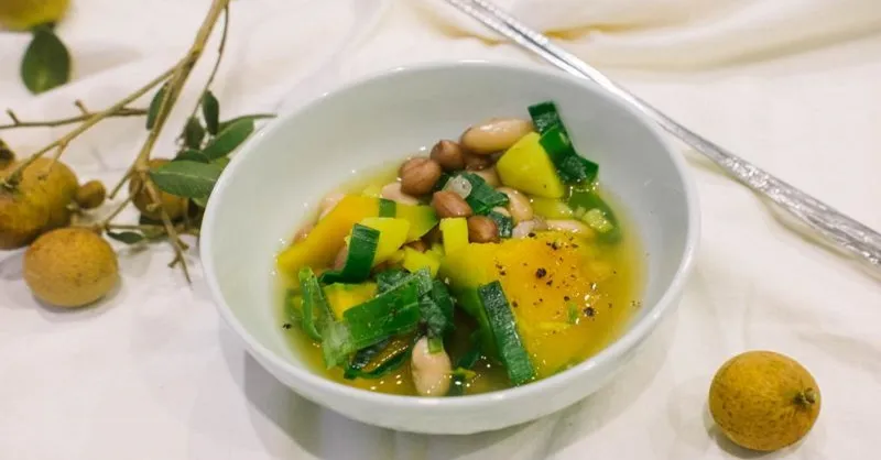 3 cách nấu canh bí đỏ chay thanh đạm, ngọt mát dễ làm tại nhà
