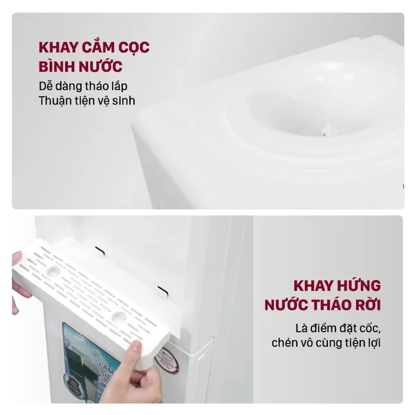 Cây Nước Nóng Lạnh Fujihome WD675C-W