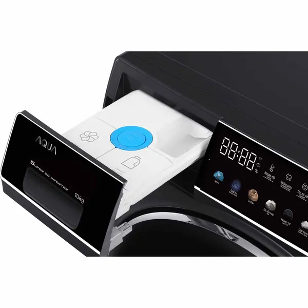 Máy Giặt Aqua Inverter 10 Kg AQD-DDW1000J.BK