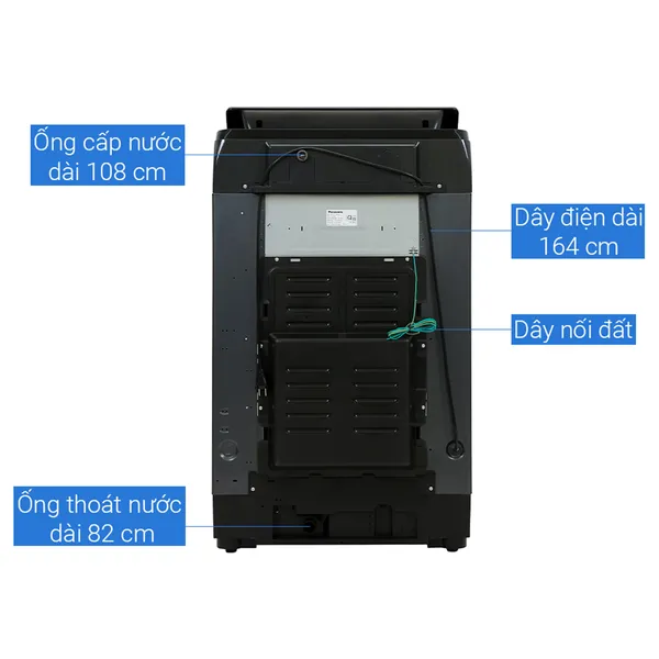 Máy Giặt Panasonic Inverter 12.5 Kg NA-FD125V1BV
