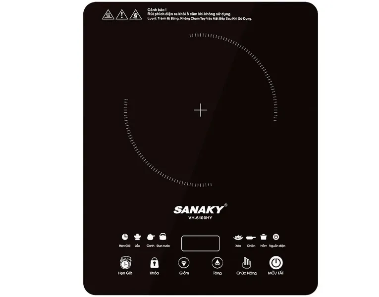 Bếp Điện Từ Đơn Sanaky VH6100HY