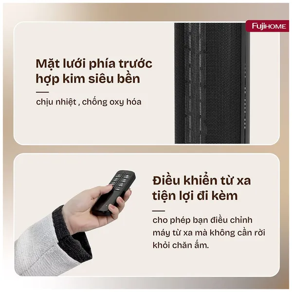 Quạt Sưởi Gốm Fujihome FH1950