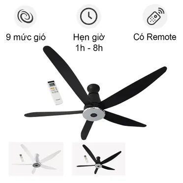 Quạt Trần Panasonic F-60XDN Màu Đen