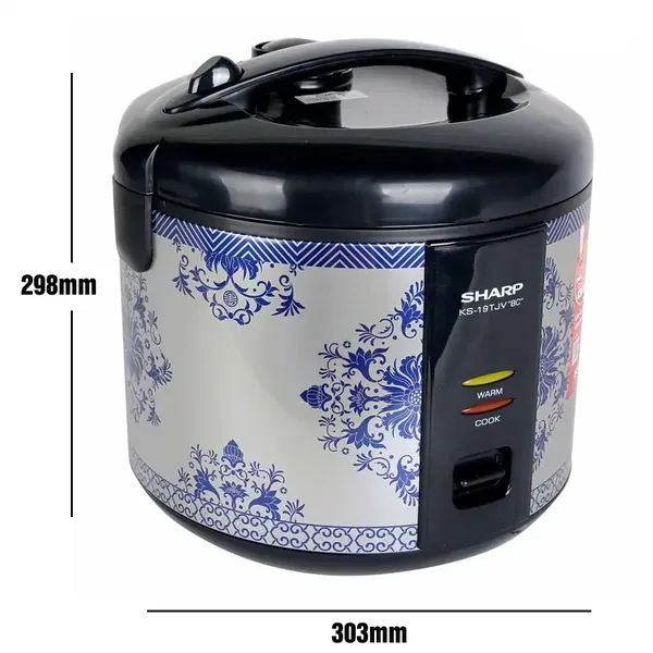 Nồi Cơm Điện Sharp KS-19TJV "BC" 1.8 Lít