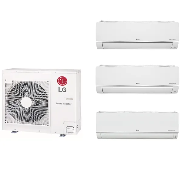 Bộ Máy Lạnh Multi LG Inverter 3 Dàn Lạnh 5 HP Z5UQ48GFA0