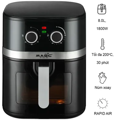 Nồi Chiên Không Dầu Magic Eco AC-127 8 Lít