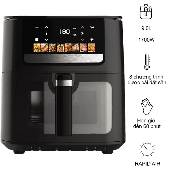 Nồi Chiên Không Dầu Simplehome AF9021 9.0 Lít